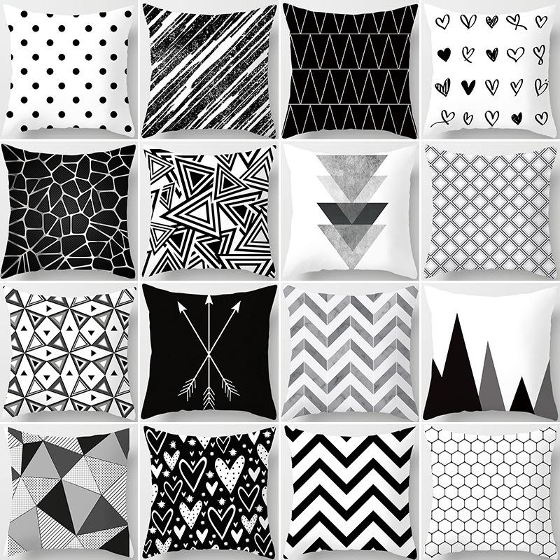 2025 Hot Sale Modern Geometric Abstract Sofa Pillow Cover