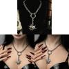 Nonmainstream Alloy Pendant Necklace With Electroplating For Party Look