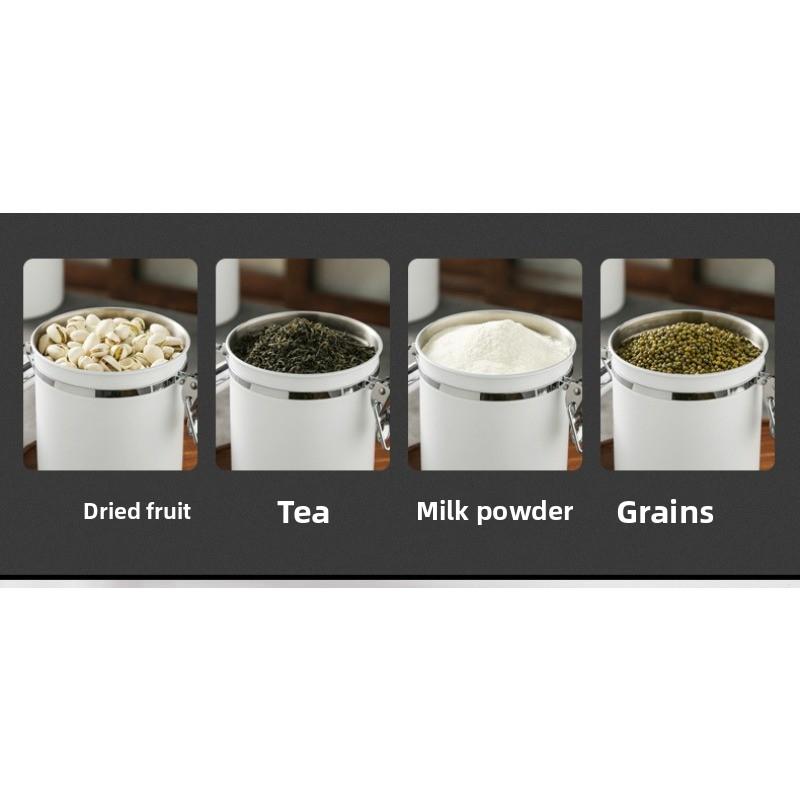 Visible Coffee Bean Storage Container Coffee Powder Sealed Container Storage with One-way Exhaust Coffee Storage Tank Coffee Beans Storage