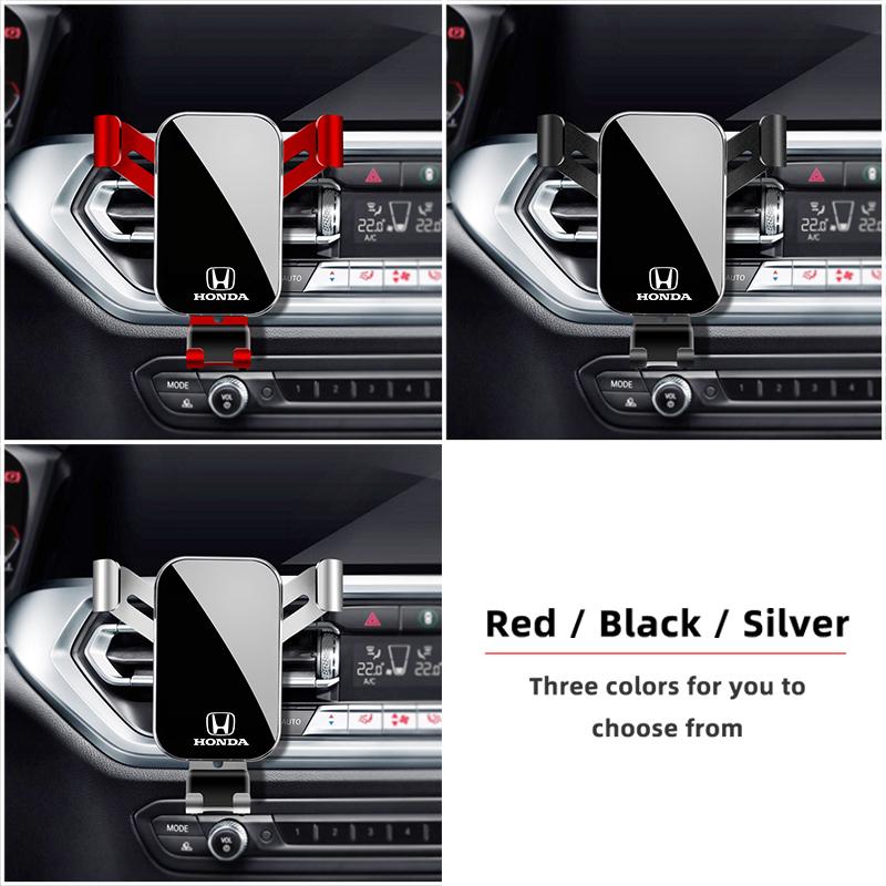 Car GPS Bracket Gravity Type Mobile Phone Holder Accessories For Honda Civic Fit Jazz Accord Pilot CRV Odyssey Passport City HRV AS9