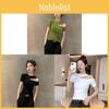 Oversize T Shirt For Women With Embroidery And Round Neck For Spring 2025