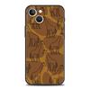 Luxury TPU Soft Phone Case For iPhone 16 11 15 14 Pro MAX 12 13 7 8 Plus X XR XS SE 2022 Black Cover Giraffe Illustration