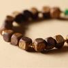 Authentic Agarwood 6mm DIY Square Sugar Bead Bracelet - Customizable Accessories