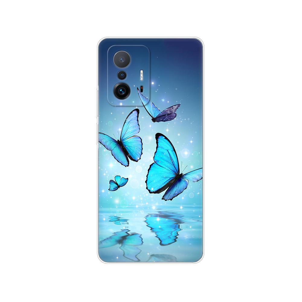 Pro Xiaomi 11T Pouzdro Pro Xiaomi 11T Pro Měkké Pouzdro Silikonový Kryt Zadní Strany Telefonu Pro Xiaomi11T mi 11 T 11TPro coque 6,67 palce nárazník TPU
