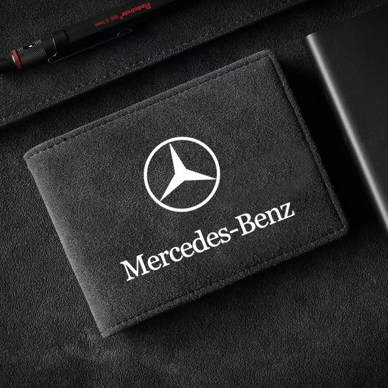 1ks Kožené pouzdro na kreditní karty Ochranné pouzdro na jízdní doklady do auta Pro Mercedes Benz AMG A D G Třída GLA GLB W124 W176 C260 C300