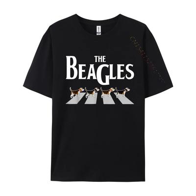 Das Beagles Klassisches T-Shirt Designer Bequem Reine Baumwolle Basic Oberteile Neuheiten T-Shirts Neues Erwachsenen Unisex T-Shirt