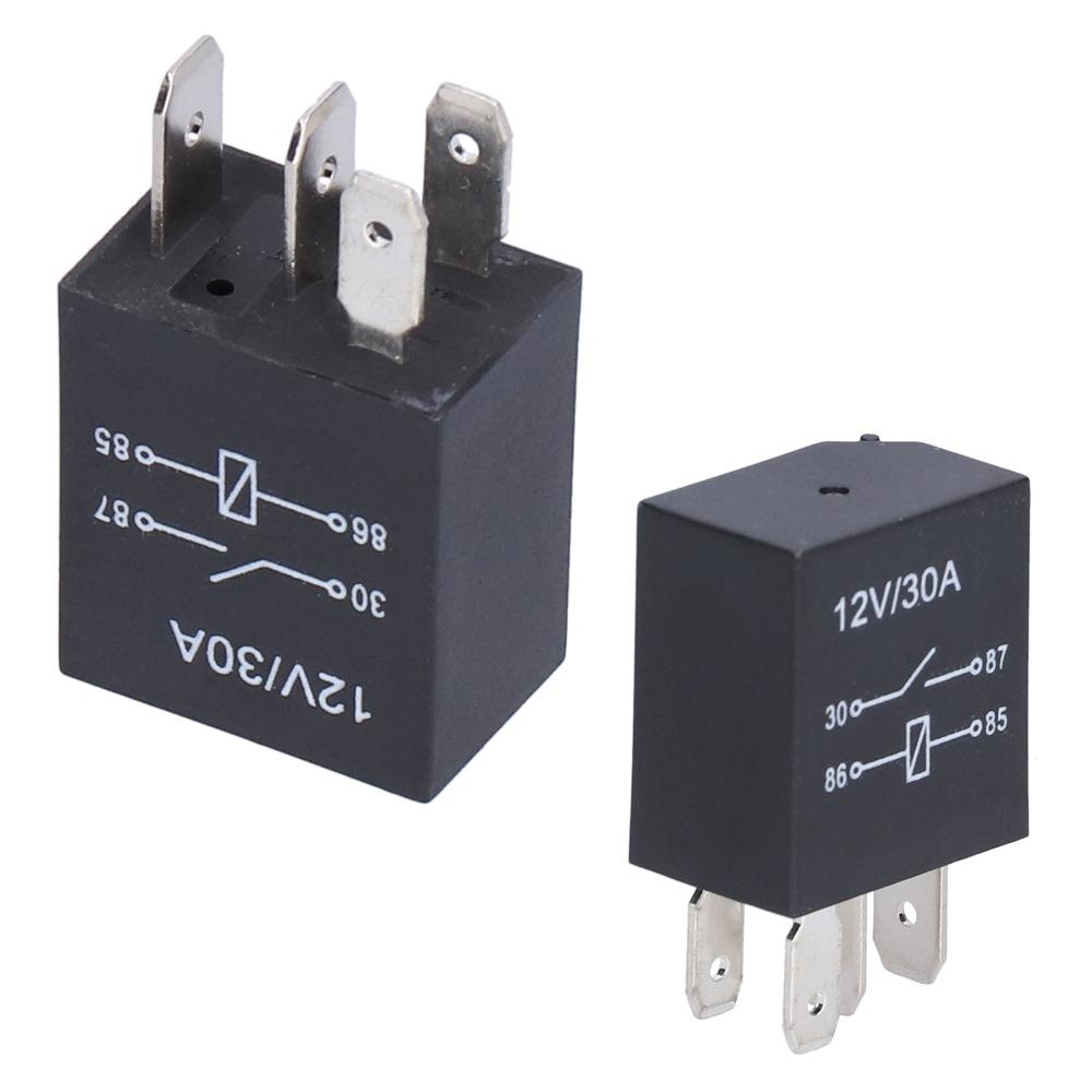 10 Pcs 4 Pin/5Pin Automobile Relay 36.6*23*15.5mm Car Relay Violet Relay  Air Conditioner System