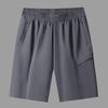 Yuzhaolin Men's Plus Size Cool-Feel Cargo Shorts