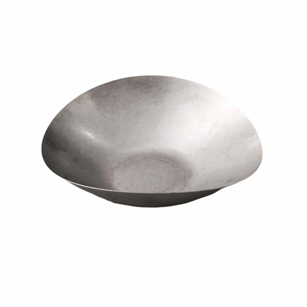 Plato de Cena Multifuncional de Metal Vintage Vajilla Irregular para Huesos Platos Retro para Comida Uso para Cenar