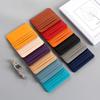 1Pc Pu Leather Id Card Holder Candy Color Bank Credit Card Box Multi Slot Slim Card Case Wallet Women Men Business Card Cover