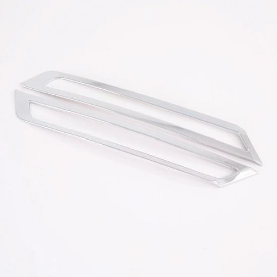 For Hyundai Sonata 2020-2023 Chrome Tail Rear Fog Light Lamp Covers Trim Bezel