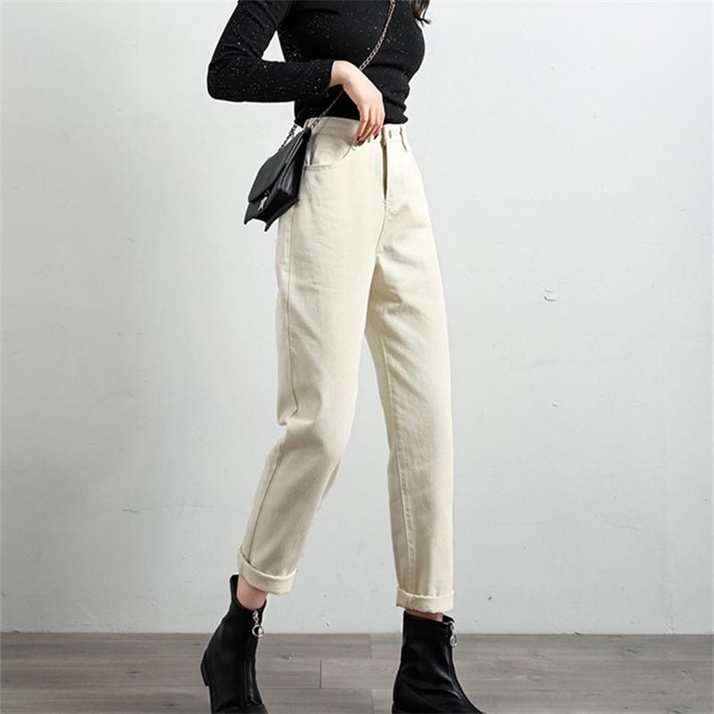 harem pants  Jeans Woman High Waist Denim Pants Korean Streetwear Loose Casual Trousers clothes Soft Jeans for Women