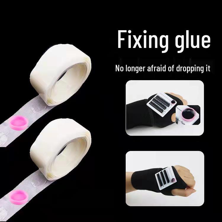 

Eyelash Adhesive Delay Cups: 100 Pieces for Trace-Free Eyelash Grafting and Fixing