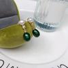 Freshwater Double Pearl Stud Earrings – Niche Luxury, Novel and Simple Design, TikTok Style