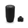 Aluminum 5-Speed Gear Shift Knob with 3 Adapters for Manual Transmission