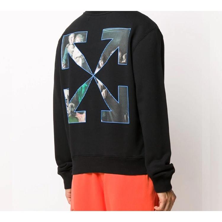 Off-White FW20 Caravaggio Painting Sweater Men's OMBA025E20FLE0041010