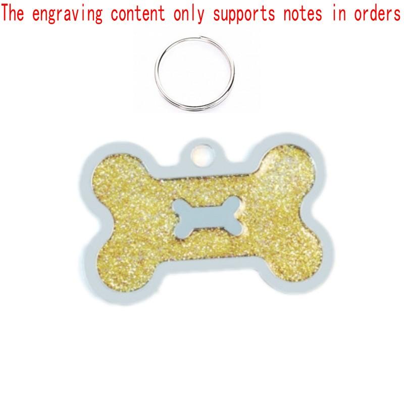 Hundemarke Personalisierte Haustier Katze Welpe ID-Marken Kostenlos Graviert Kundenspezifische Hundehalsband Halskette Verlustsichere Namens-Adressanhänger Knochenanhänger