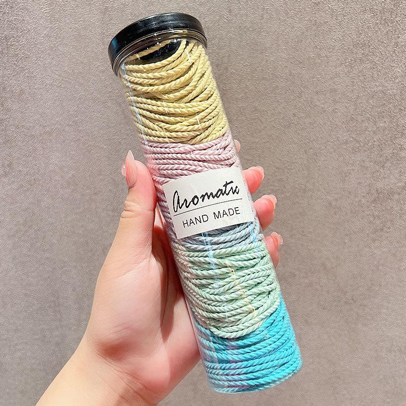 Koreanischer Stil Dünnes Haargummi: Einfaches Damen-Stirnband mit kleinem Gummiband für einen schicken Look
