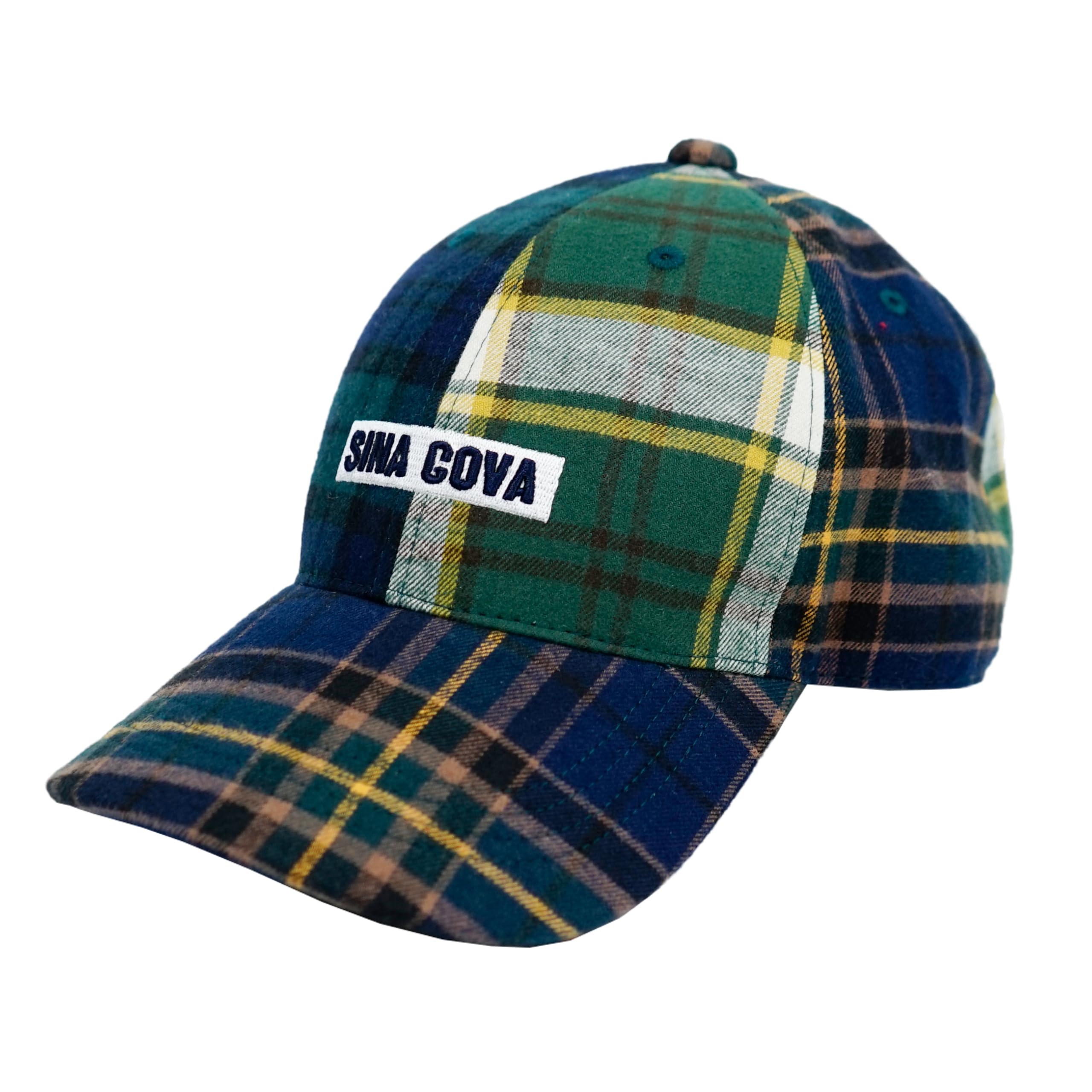 

Flannel Head Circumference Adjustable Crazy Lightly 24277710 F [Sinacova] Men s Cap, Cotton, Check, 58cm, Size, Pattern, Brushed, 6-Sided Hat, (Green)