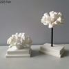 Simulated White Coral Statue Resin Crafts Modern Artwork Desk Decoration Ornaments Coral Sculpture Room Aesthetics Decor