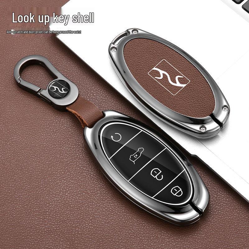 Yangwang U8 2023 BYD Key Case: Luxury Metal Shell, Unisex Protective Cover