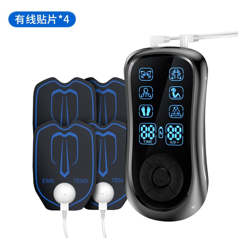 Physiotherapy Massage Equipment Electronic Tens Stimulator Professional Electric Body Massager Myostimulator for Muscle Pain Rel