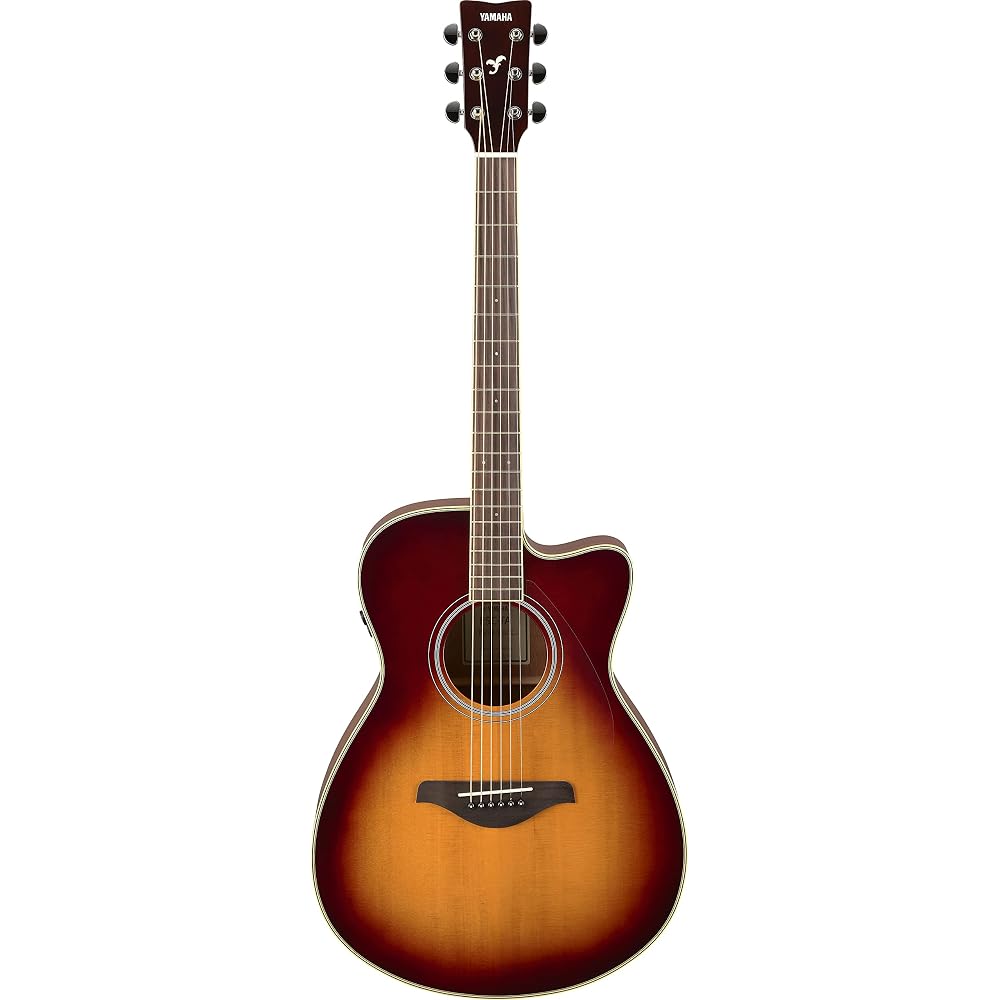 Yamaha TransAcoustic Guitar Brown Sunburst FSC-TA BS Acoustic Instrument with Built-in Effects