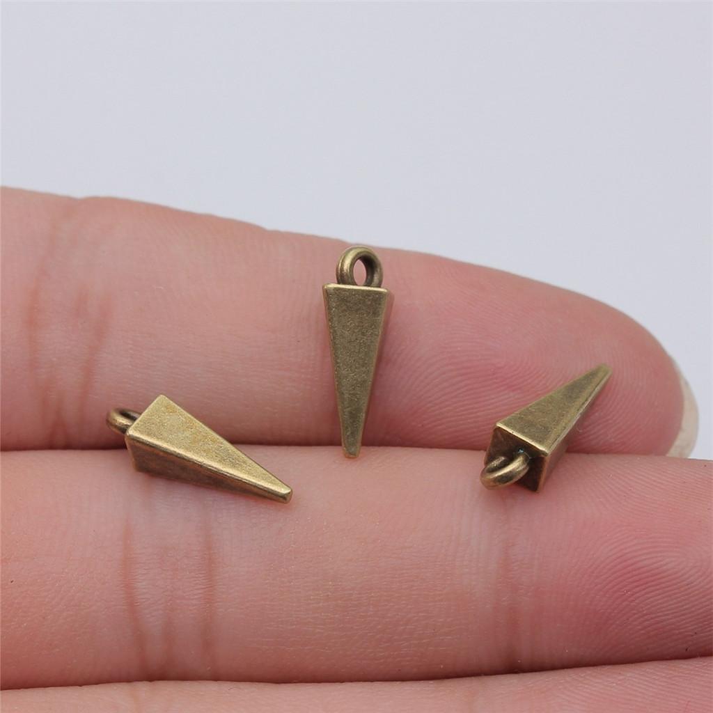 Accessories Parts Cone Shape Pendant End Beads Vintage Jewelry Supplies SA051