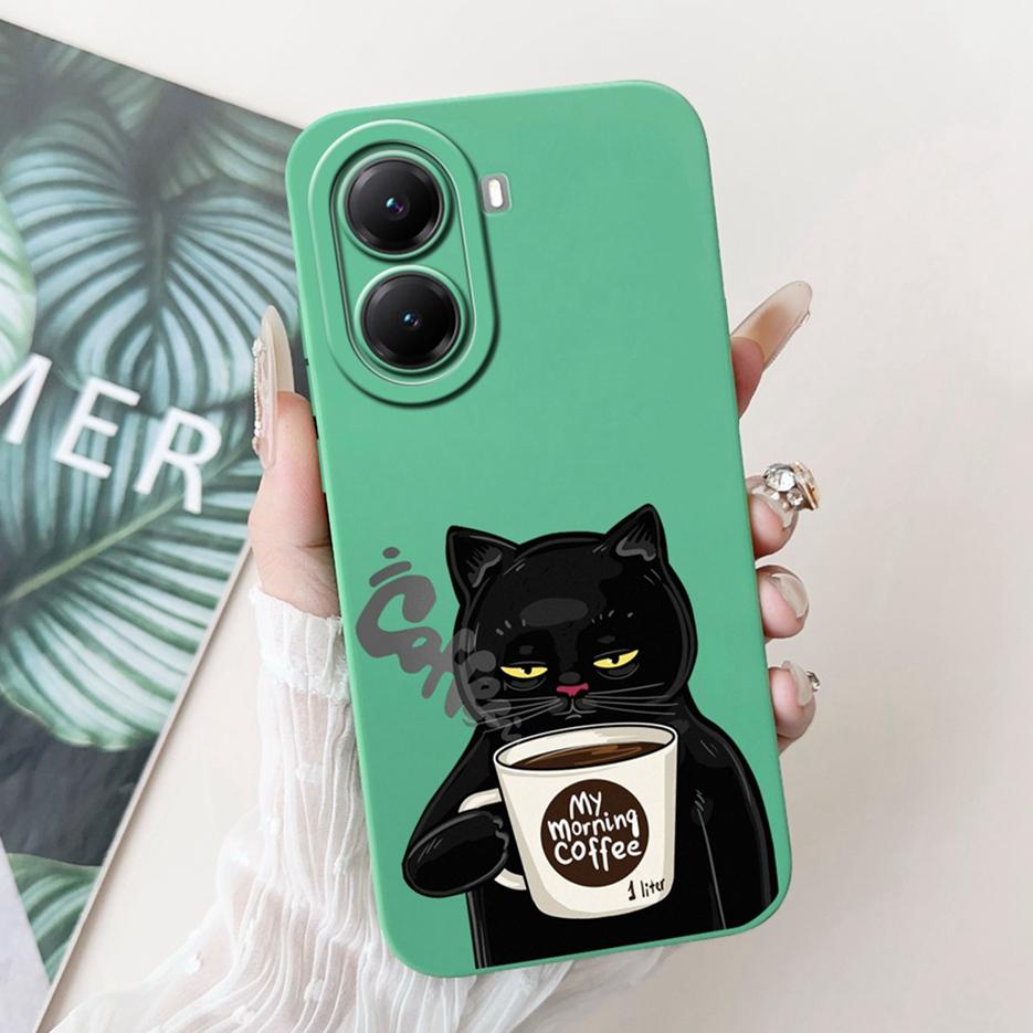 For Xiaomi Poco X7 Pro 5G Case Cute Cat Dinosaur Cartoon Cover Shockproof Phone Case For Xiaomi Poco X7 PocoX7 Pro 5G Soft Shell