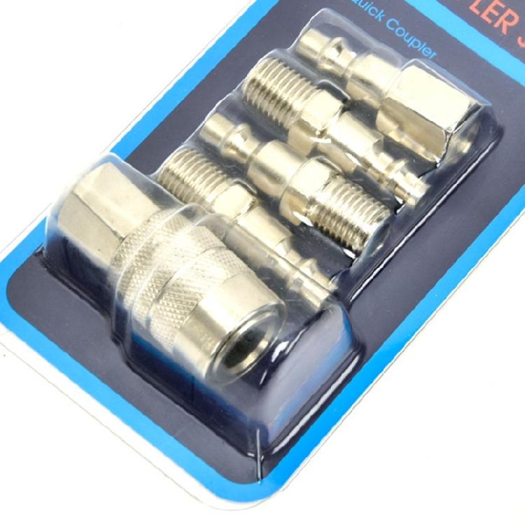 Professional Steel Quickly release Coupler Kit Air Hose Fittings Leakage Prevention Technology Heavy Duty Applications