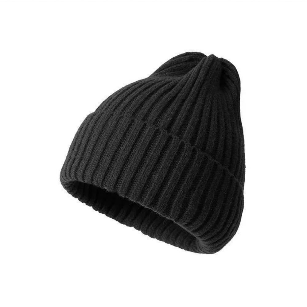 New Beanie Winter for Women Men Boys Girls Crochet Hat Solid Color Unisex Autumn Knitted Beanies Caps Wild Accessories