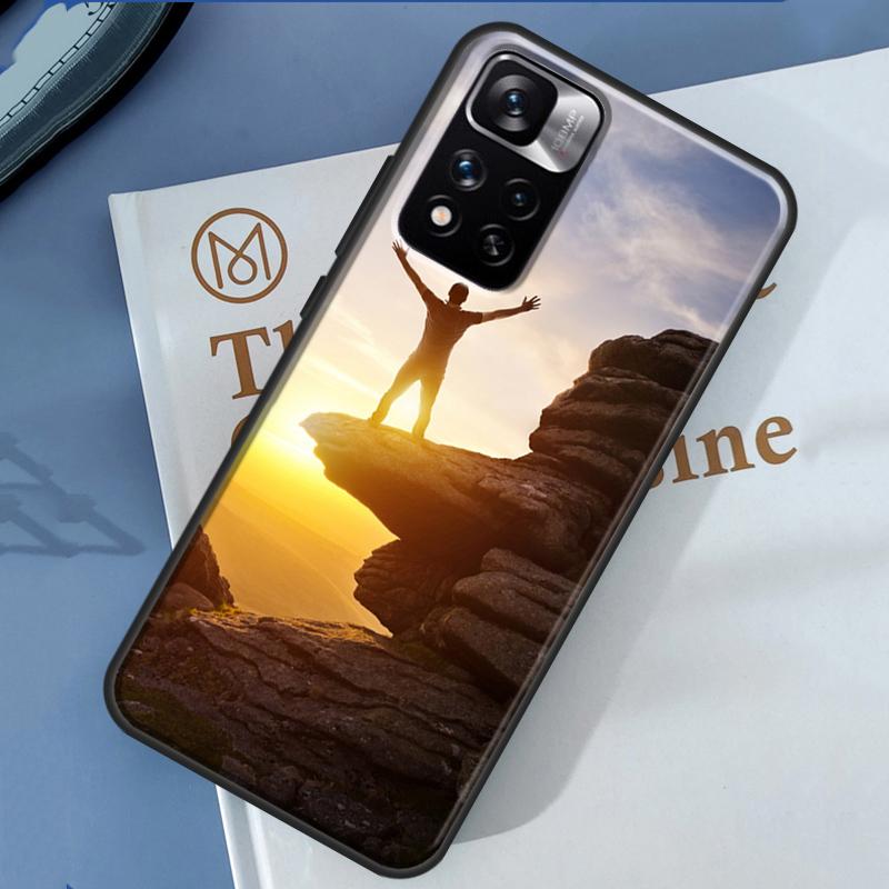 Mountain Climbing Cover For Redmi 9 10 10A 10C 9A 9C 12C Case For Redmi Note 8 9 10 12 11 Pro 9S 10S 11S