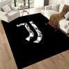 Juventus Area Rug Suitable For Game Room Study Room Balcony Foyer Antislip Carpet Office Home Decor Wedding Party Gift