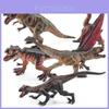 Modelo de Dinosaurio Velociraptor Tyrannosaurus de Jurassic Figura de PVC para Niños y Coleccionistas