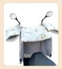 Winter Fleece-Lined Waterproof Electric Motorcycle Windshield