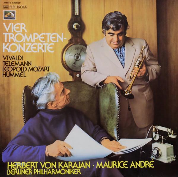 LP Record ANTONIO VIVALDI , GEORG PHILIPP TEL - Vier Trompeten-Konzerte 296939 His Master's Vo 1974 Germany Classical Used