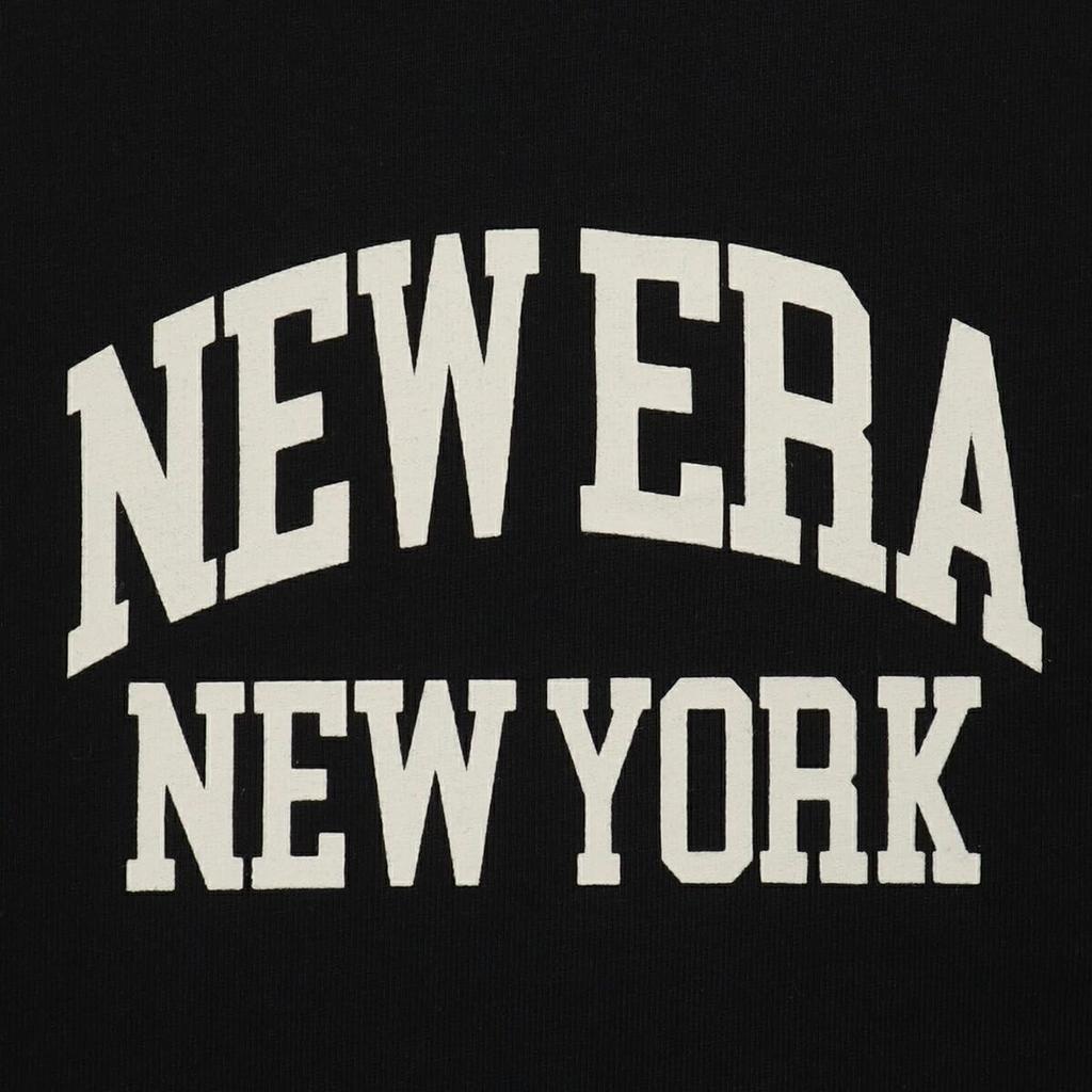 New Era Short Sleeve Oversized CT CLASSIC NER36A9247 T-Shirt, Cotton, Black, L, SS, OS, TEE, COLLEGE, BLK, 14410081,