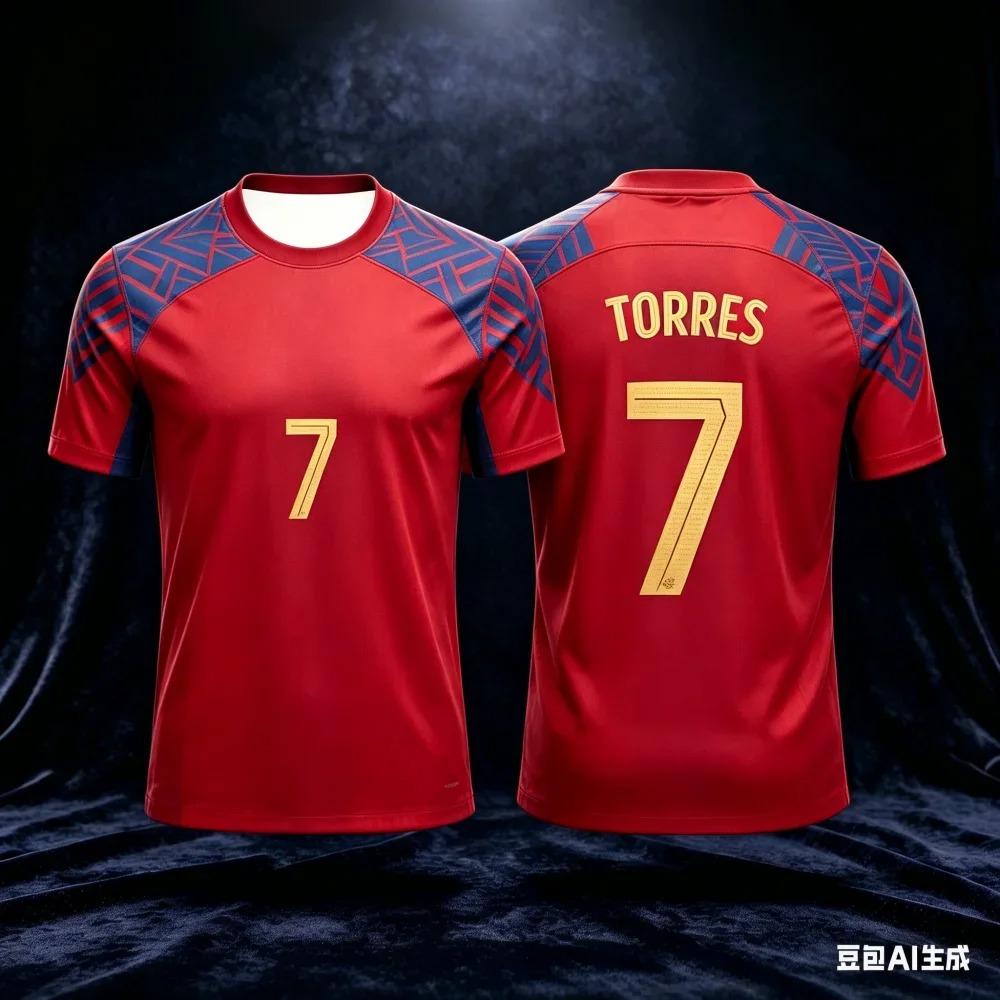 ETST 03 2026 Nieuw Voetbalshirt 3D Geprint Ademend Sneldrogend Familievorm Volwassenen Kinderen Mode Voetbalshirt Unisex voor Fitness Hardlopen L
