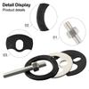 Kit de Instalación para Grifo Monobloque Incluye Tornillo de Acero Inoxidable Soporte de ABS Junta de Goma y Arandelas de 33 48 mm para Montaje en Fregadero