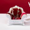 Luxury Ring Sofa Display Stand Velvet Jewelry Rack Stand Display Couch Display Rack  Jewelry Store