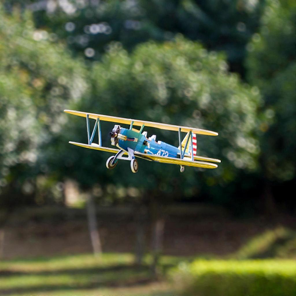 Dancing Wings Hobby E25 Stearman PT-17 Kaydet 450mm Wingspan PP Material Remote Control Airplane Biplane Flying Wing KIT/ KIT+Power Combo - KIT