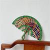 Grass Hand Fan Hand-Woven Straw Fan Easy To Carry For Wall Decoration and Summer Event