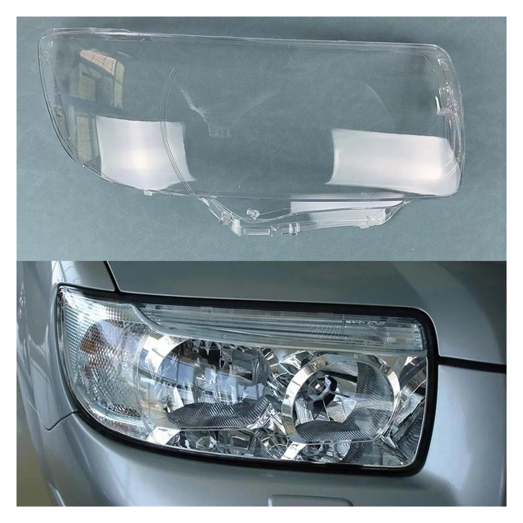 Car Headlight Cover For Subaru Forester 2006 2007 2008 Clear Lampshade Left Right Headlight Lens Protector SU2503119 SU2502119