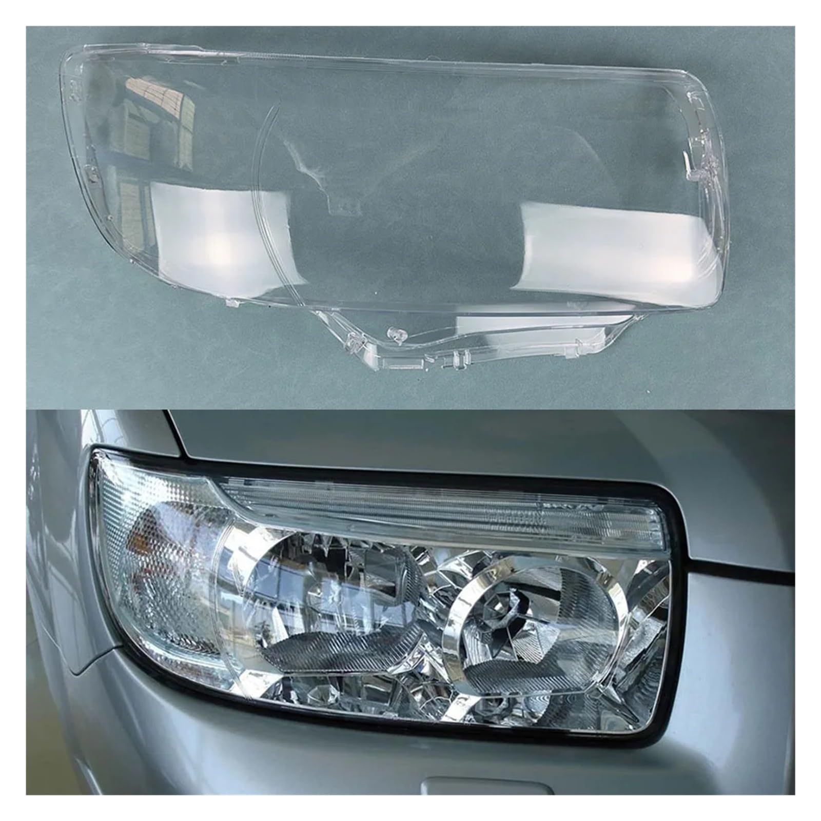 

1PCS Car Front Headlight Headlamp Lens Cover Head Light Lamp Shell For Subaru For Forester 2006 2007 2008 SU2503119 SU2502119 Right