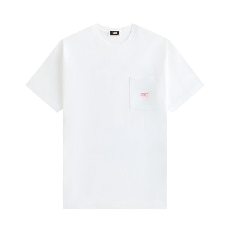 Kith Treats Cake Vintage Pocket Tee White Unisex Tops KHT030205-101