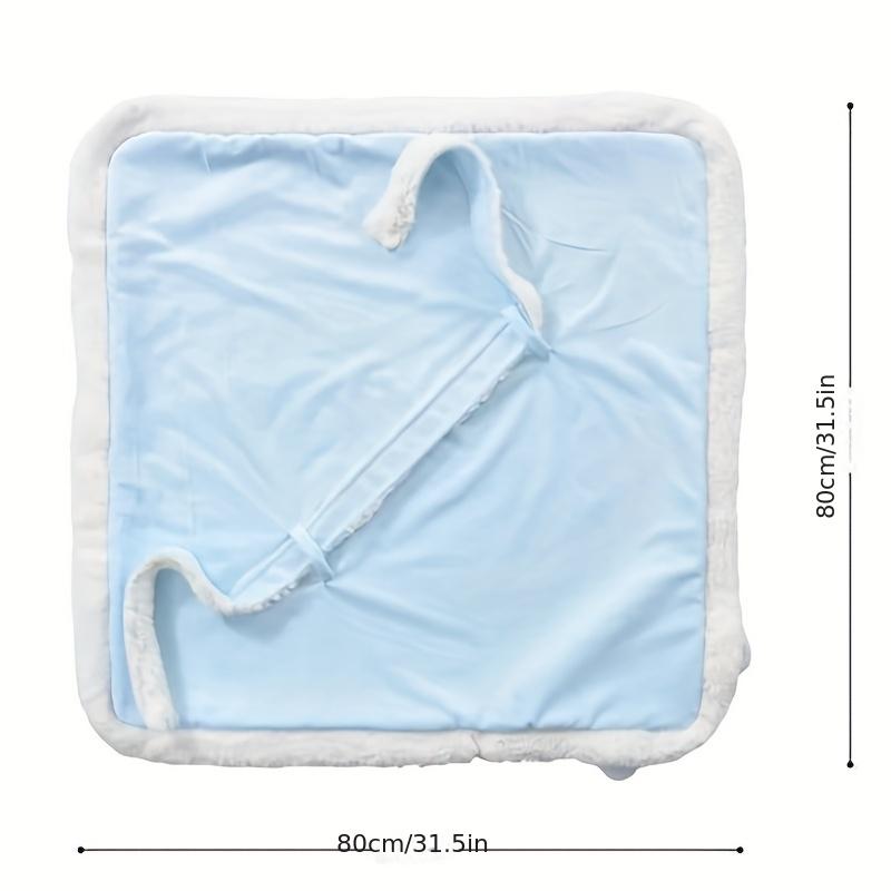 Winter Baby Boys Girls Blanket Wrap Double Layer Fleece Baby Swaddle Sleeping Bag For Newborns Baby Bedding Blanket