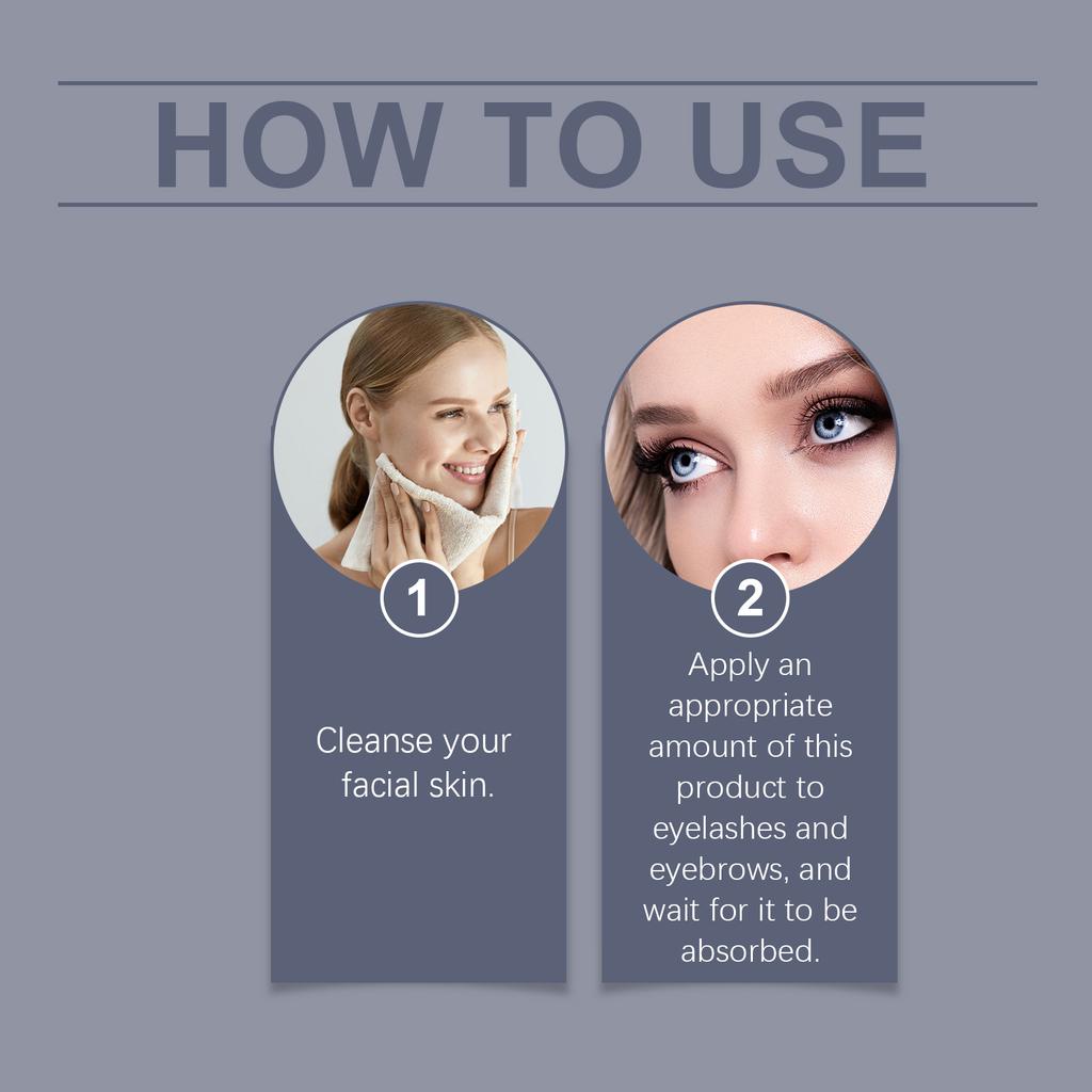 Eyelash Care Liquid, Safe Ingredients, Makes The Sparse Hair Look More Thick,Make The Eyelashes Curl Up and Come Alive, Beautiful Makeup Gift for Girl