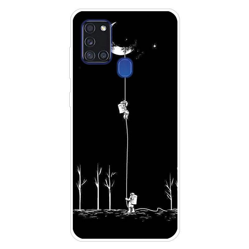 Buy Samsung A21S Silicone TPU Back Cover Soft Phone Case For Samsung