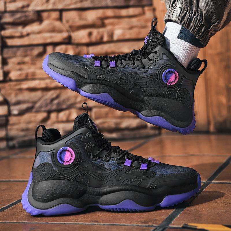 

Новая мужская спортивная обувь, модная сетчатая дышащая спортивная повседневная баскетбольная обувь 45