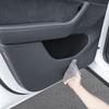 For Tesla Model Y Juniper Car Door Anti Kick Pad, Model 3 Highland Door Panel Protective Pad, Anti Stepping and Anti Dirt Pad